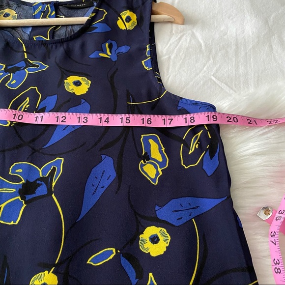 Halogen • Ruffle Drop Hem Shift Dress - Picture 7 of 10